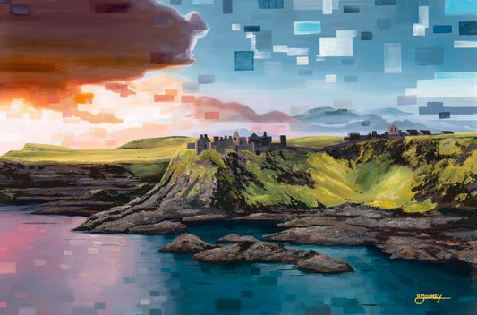 'Dunluce Cliffs' Limited Edition Print