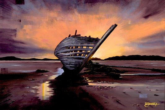 'Gweedore Shipwreck' Limited Edition Print