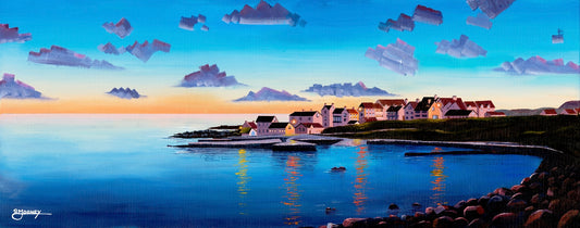 'Portballintrae at Dusk' Limited Edition Print